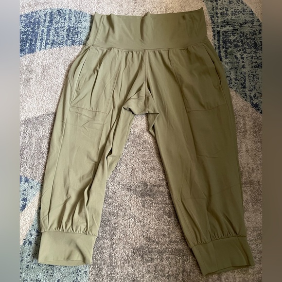 Giacca Crop Athleta Salutation Donna Taglia S Verde Trillium &ndash; Nylon Traspirante
